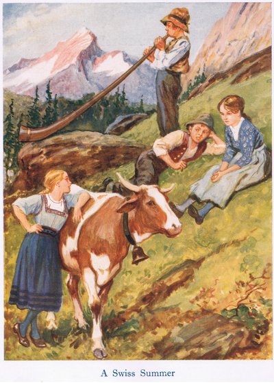 A Swiss Summer by Gordon Frederick Browne
